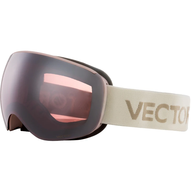 VECTOR Kids Ski Goggles Big Spherical for Children Double Layers UV400 Magnetic Glasses Girls Boys Snowboard Goggles Eyewear