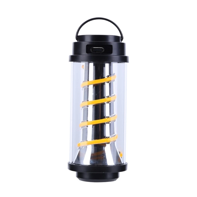 Lampada da campeggio K9FB con luminosità regolabile Lampade da tavolo con struttura in plastica Perfetta per pesca all'aperto e escursioni