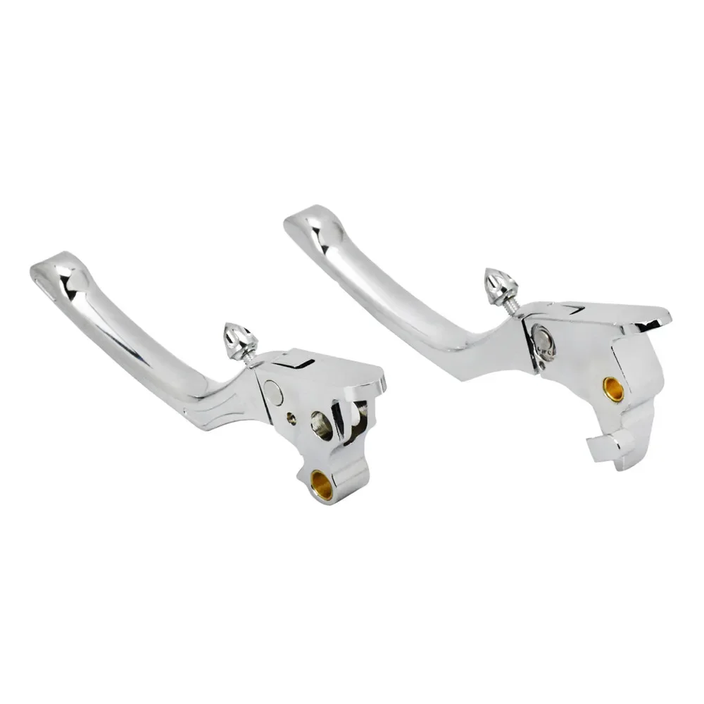 Motorcycle Black/Chrome Brake Clutch Regulator Lever Adjustable For Harley Softail Breakout FLSTN Heritage FXBB Low Rider 15-17