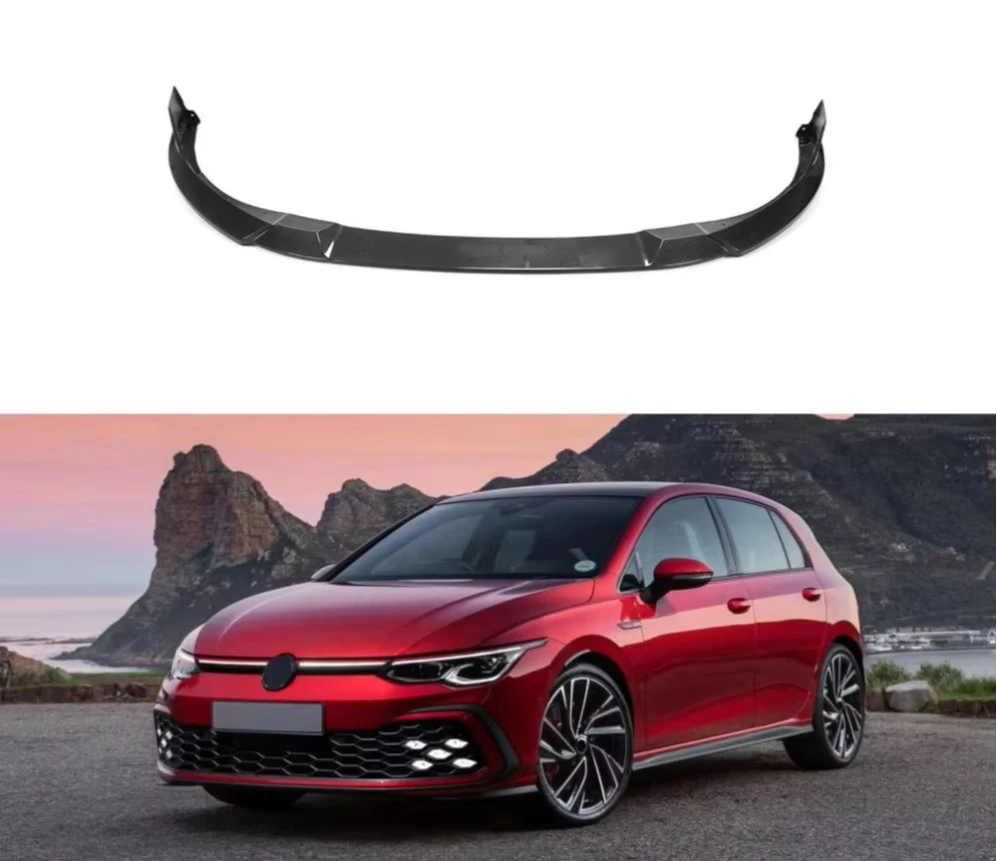 

Carbon Fiber Golf MK8 Front Lip Splitter for Golf VIII 8 GTI Hatchback 4-Door 2021-2023