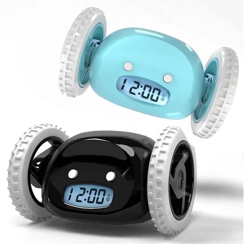 CLOCKY Alarm Clock on Wheels - The Annoying Solution to Oversleeping