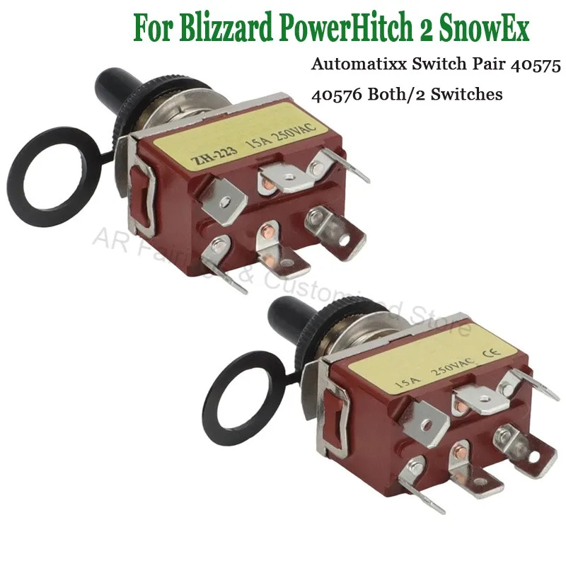 Per Snowex Automatixx E Blizzard Powerhitch 2 Scoppiano 40575 E 40576.Nuovo Interruttore Di Accensione E Funzionamento