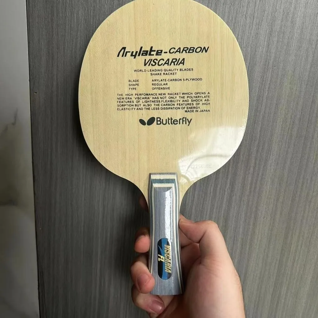 Fünf Holz Zwei Carbon Gleiche Struktur Vis Butterfly King Struktur Arc Circle Tischtennisschläger Platte Fast Break DIY Extern