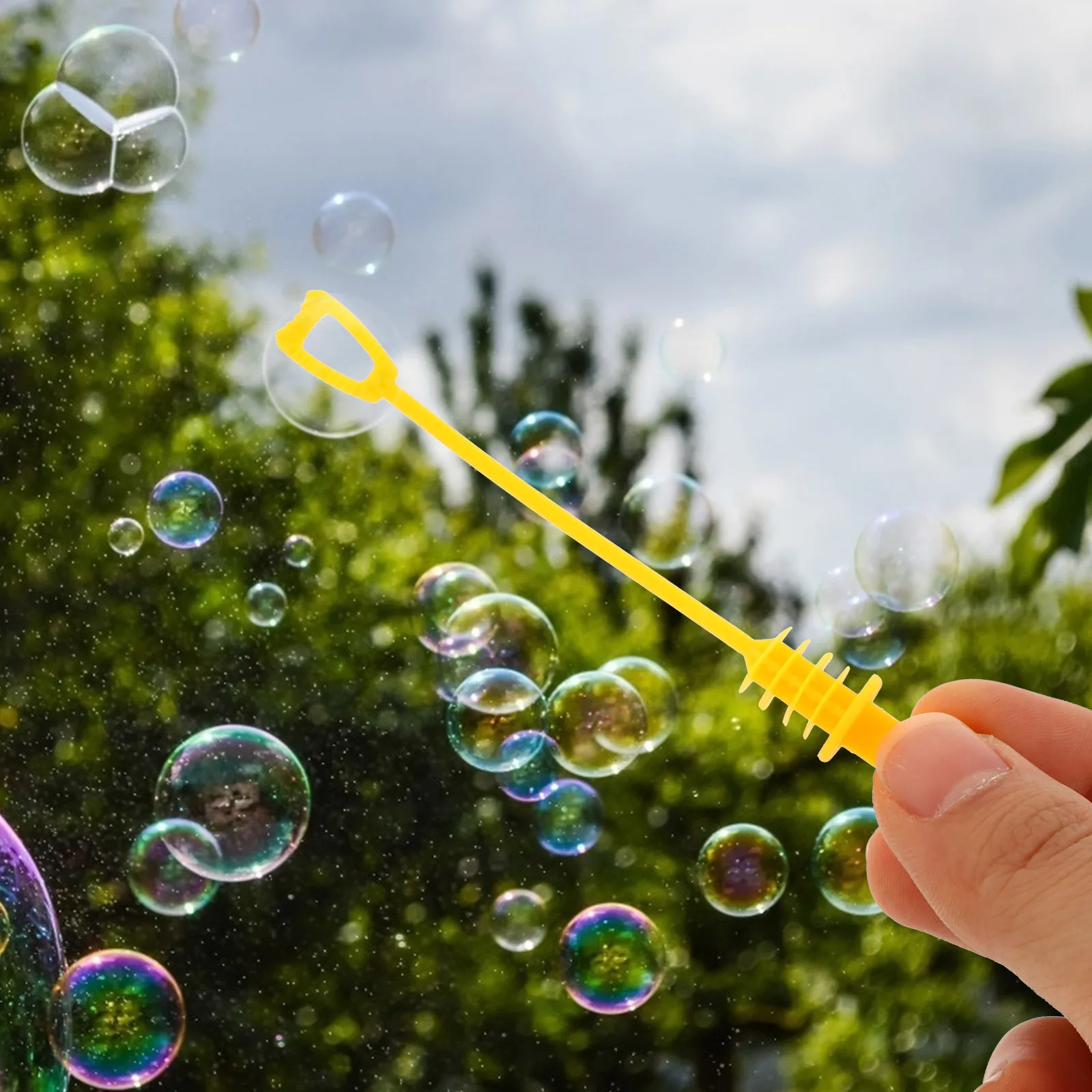 20 pièces vide pour enfants fabricant géant ventilateur extérieur fête carnaval vide bulle Solution bouteilles amusant bulle baguette bouteille activité