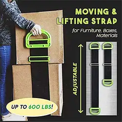 Moving equipment, carrying straps, moving furniture, heavy objects, refrigerator straps, moving straps, tools, ropes