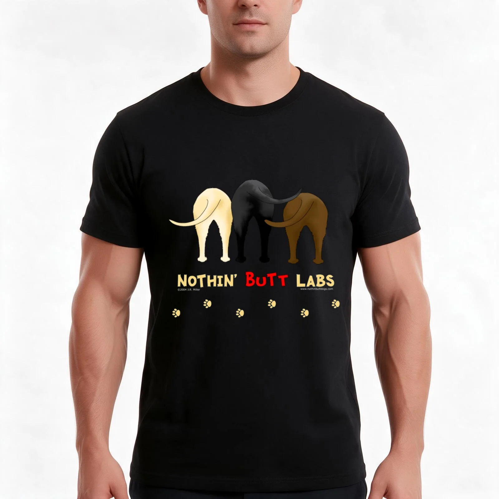 Nothin Butt Labs T-Shirt Summer Casual Cotton Tee Oversized Streetwear Tops Vintage Graphic Print Loose Fit Short Sleeve