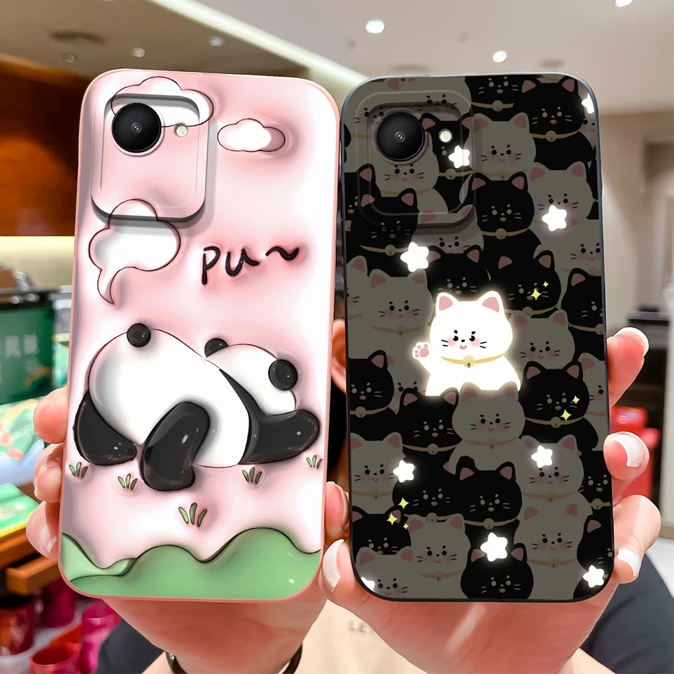 For OPPO Realme Narzo 50APrime 50i 50A Case Tulip Soft Silicone Shell For Narzo50i Cover 50A Prime Coque 50i Funda Capa