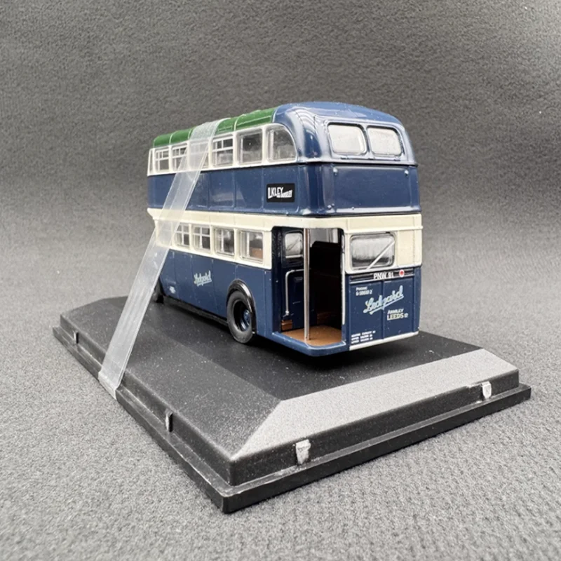 OXFORD Diecast 1:76 Scale Alloy Double Decker Bus Model Finished Product Simulation Toy Collection Gift Static Display