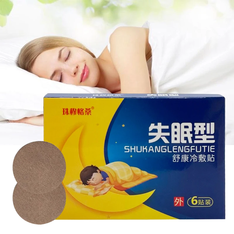 Insomnia Patches Sleep Aid Patches Lightweight and Convenient Improve Sleep Quality Neurasthenia Relief Lack of Sleep Patches