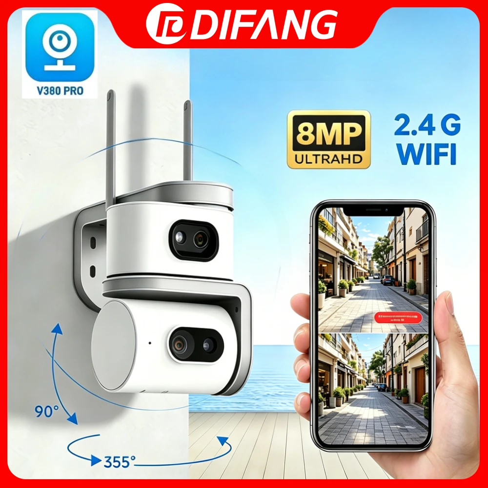 camera-wifi-ptz-4k-8mp-360°-°-camera-de-securite-exterieure-wifi-2k-avec-detection-humaine-ia-double-vue-et-vision-nocturne-couleur