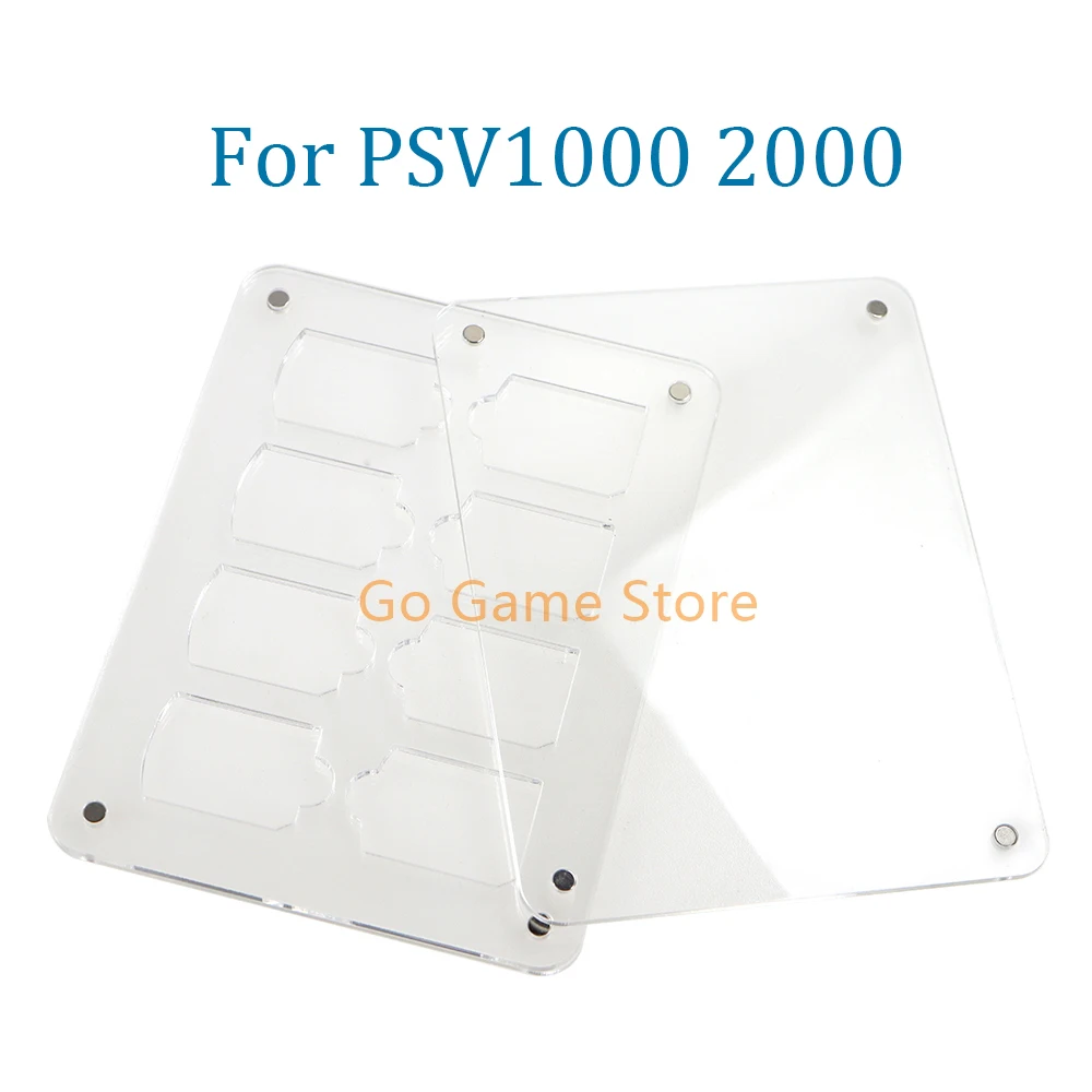 

5pcs Transparent Game Card Acrylic Case Magnetic Lid Display Case for PSVITA PSV1000 PSV2000