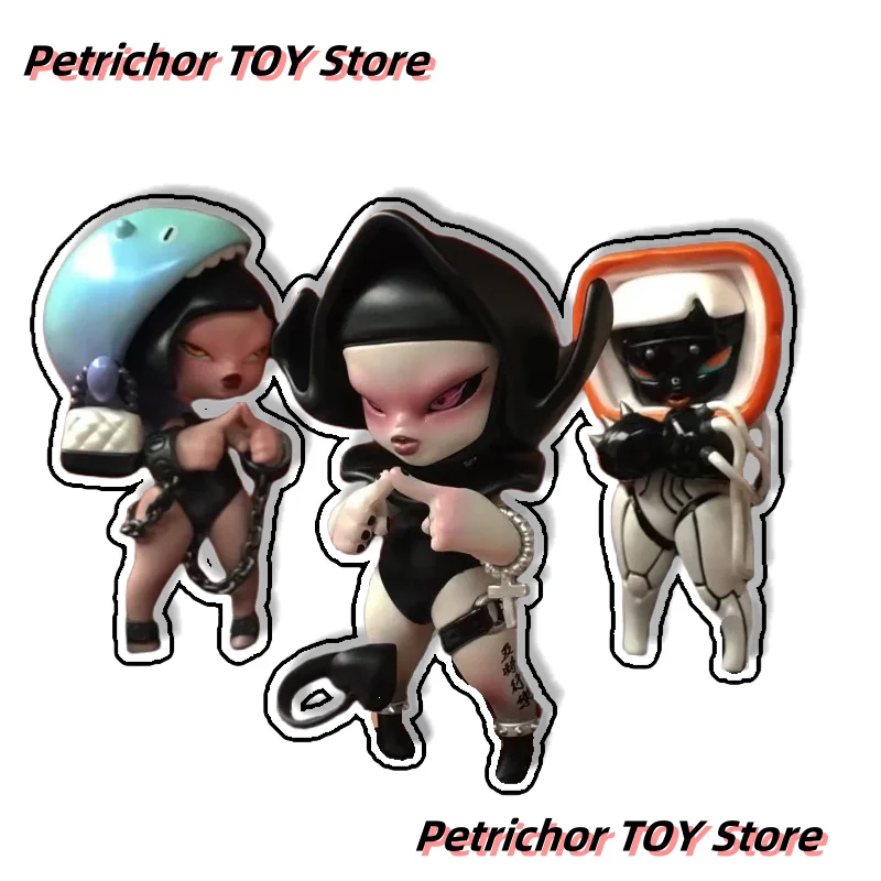 

In Stock Hot Suvii Vaccine Series Blind Box Kawaii Anime Action Dark Style Doll Collection Desk Decor Toys Gift Dolls