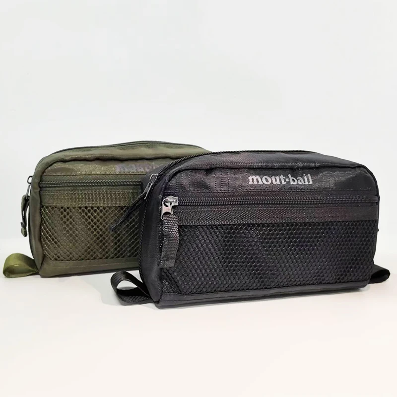 Large Capacity Waterproof Makeup Bag • Multi-layer Ultra-light Mesh Wash Bag • Travel & Camping Cosmetic & Stationery Pouch