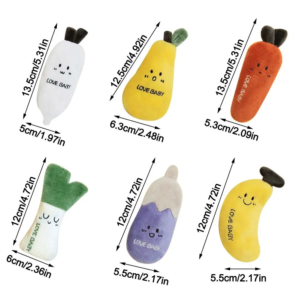 Nuovo giocattolo lenitivo per bambini alla carota Giocattolo per dormire anti-spaltamento dei cartoni animati che tiene il giocattolo per bambini di età compresa tra 0 mesi