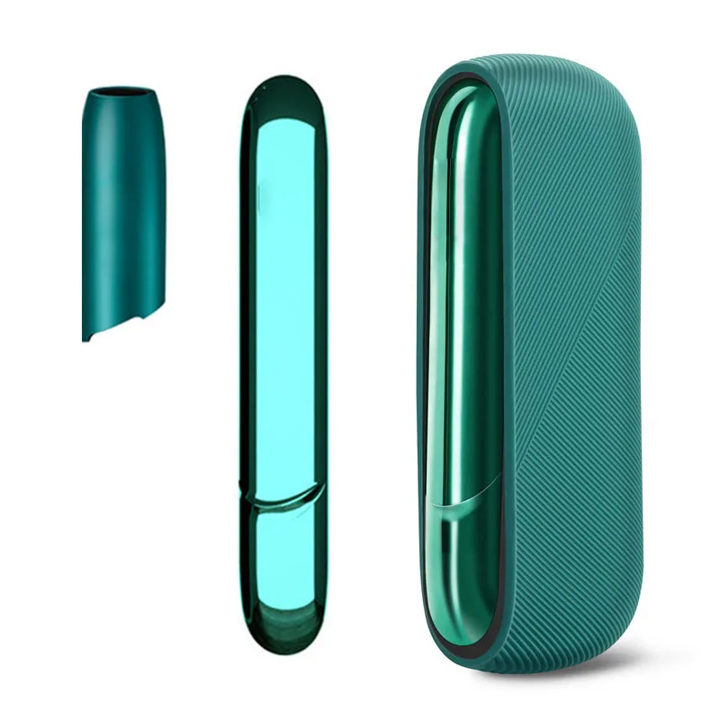 3 in 1 for IQOS 3 Duo Cigarette Cap High Quality Non Slip Silicone Case For IQOS 3.0 Duo Protective Cover with Side Door Cover