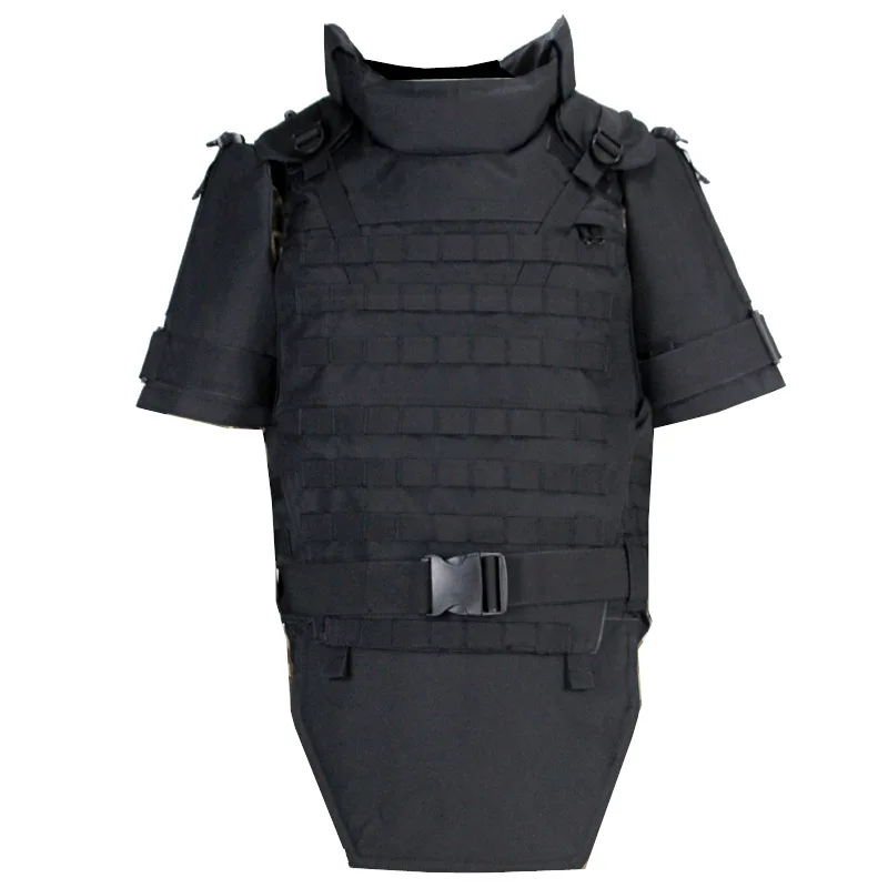 Russian Fully Protected Integrated Tactical Vest MOLLE Bulletproof Vest With Shoulder Jockstrap MVD