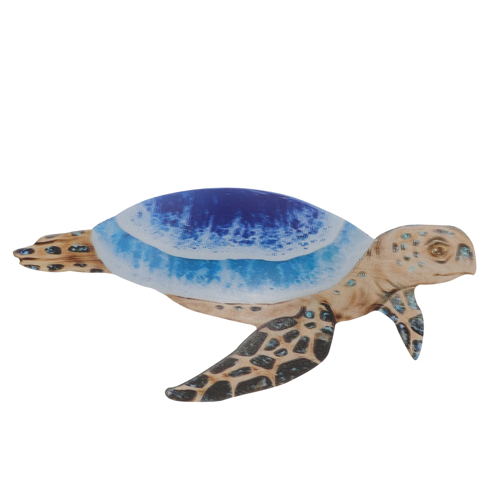 

Sturdy Wall Art Decor For Home Garden Outdoor Metal Sculptures Vibrant Color Fence Yard Decoration Cute Small Turtle