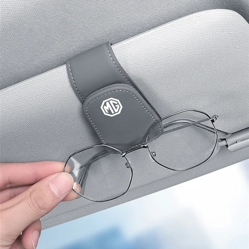 سيارة الداخلية الشمس قناع حامل النظارات الشمسية كليب ل MG MG3 ZS HS MG5 Rx5 MG4 GT ZST MG6 MG7 GS ZX EZS EHS هيكتور مارفل