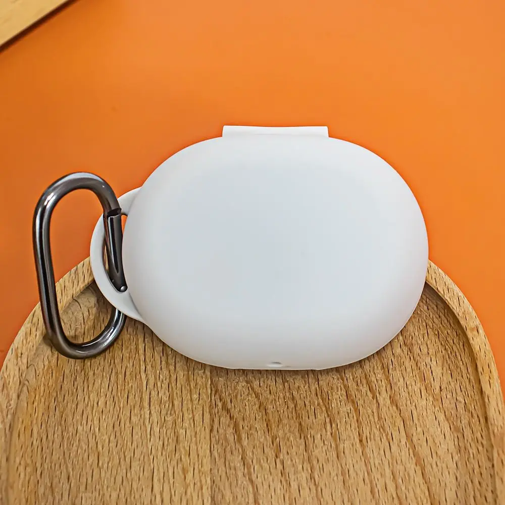 

Silicone Earphone Case Anti-Scratch With Keychain Protective Cover Headphone Accessories for SteelSeries Arctis GameBuds