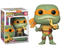 Funko pop Teenage Mutant Ninja Turtles Michelangelo 18# Vinyl Action Figures Collection Model Children Toys