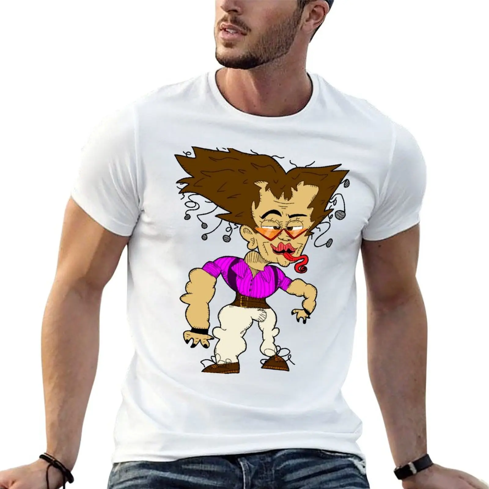 Oingo Boingo Alessi T-Shirt Casual Loose Fit Short Sleeve T-Shirt
