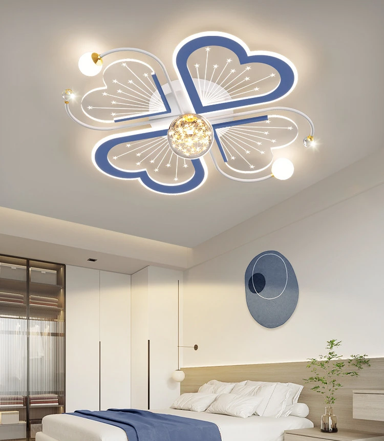 

Bedroom Light Ceiling Lamp Cozy and Romantic Master Bedroom Room Lamp Girl Love Children's Room Lamp 2023 New