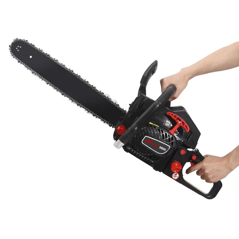 高性能 52cc 2 ストロークガソリンチェーンソー産業機器建設農業小売コアポンプモーターベアリング