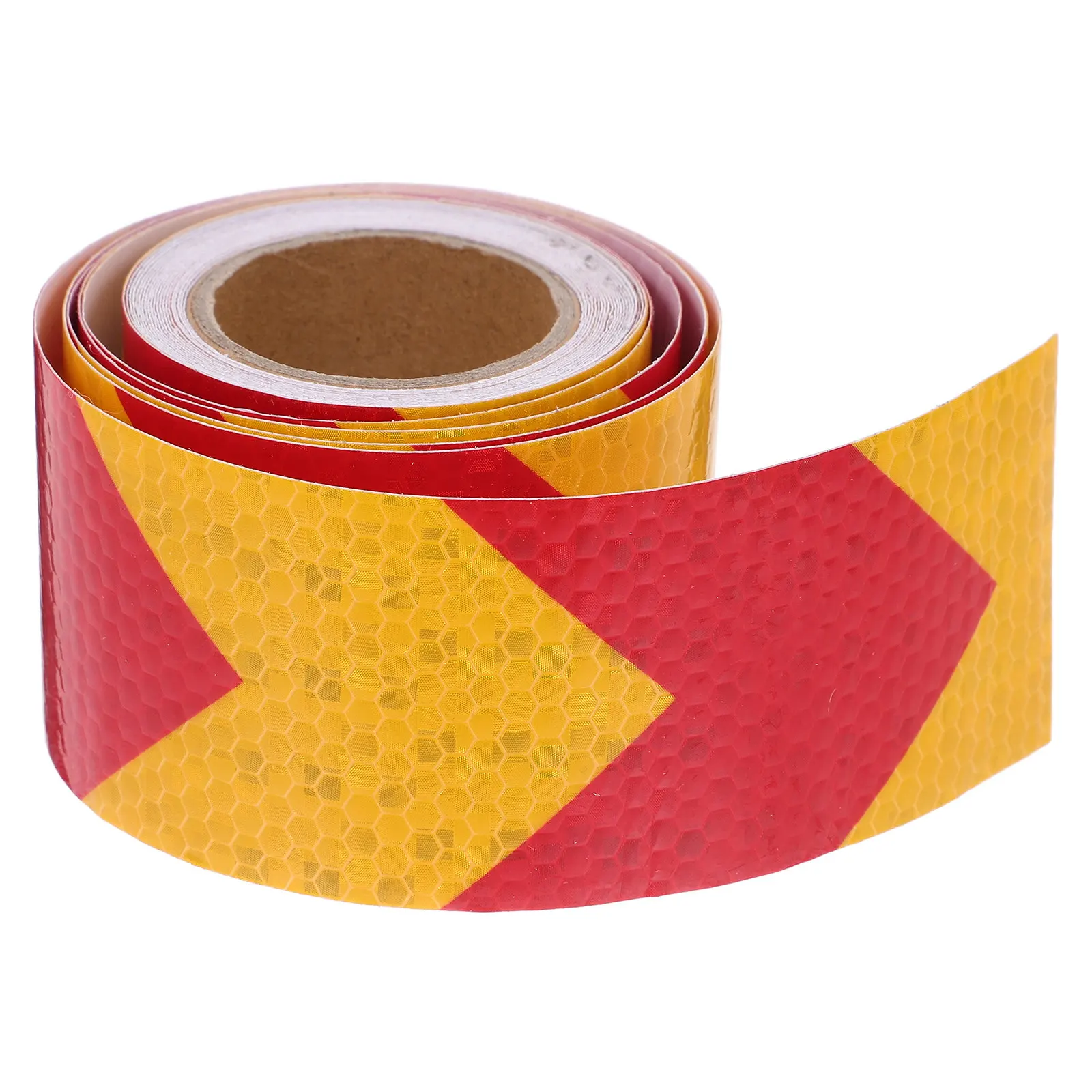 5M Reflective Tape Arrow Shape Adhesive Car Reflector Sticker Safety Warning Strip for Trailers Trucks Outdoor Visibility