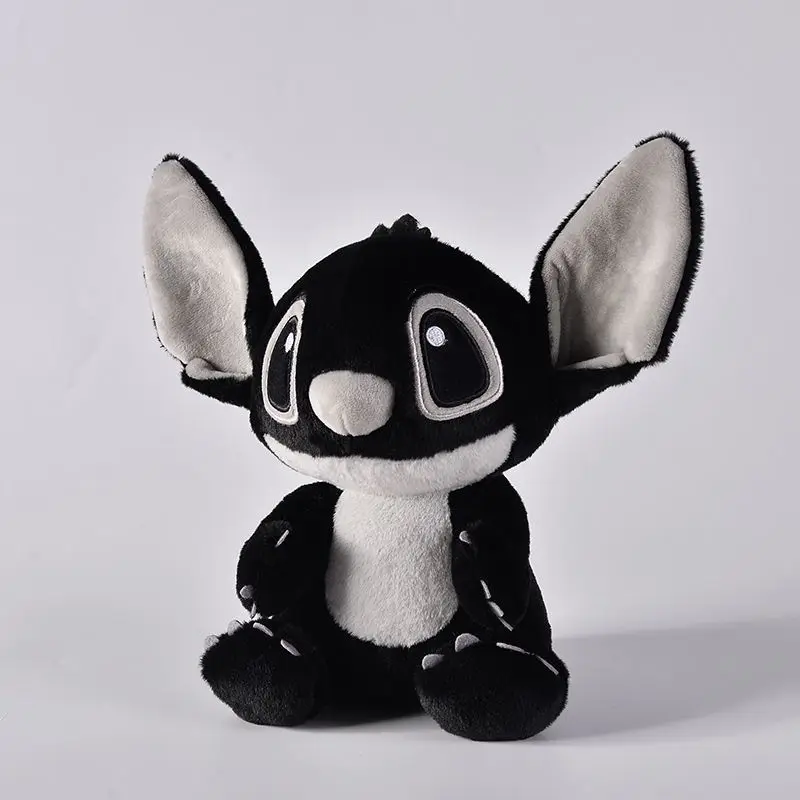 ديزني الأسود غرزة محشوة غرزة ألعاب من نسيج مخملي لطيف غرزة عيد الميلاد محبوب وسادة لينة غرزة بلوشي هدية عيد الميلاد فتاة