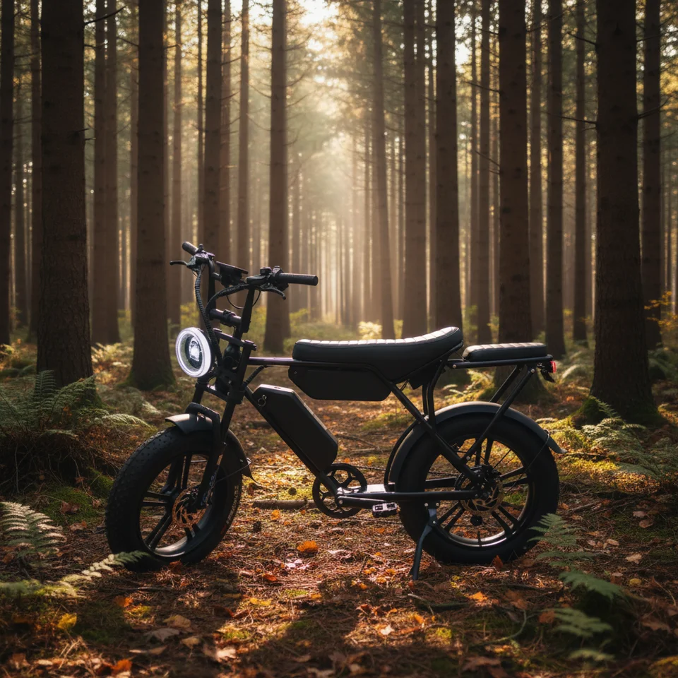 Electric Assisted Bike H20pro 1000W Motor 48V 30AH Mountain E-Bike 20 Inch Tire Commuting All Terrain Off-Road Electric Bicycle image 5