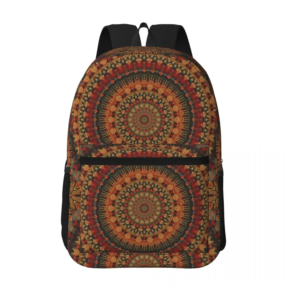 atinfor Mandala Flower Printing Women Backpack Female Laptop Student Bookbag School Bag for Teenage Girl Book Bag