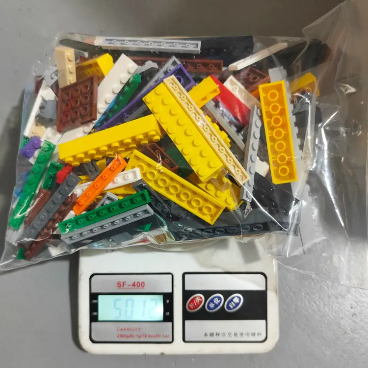 Small particle building blocks 500G/bag Random color mixing random quantity Basic bricks Compatible with LEGO parts toys