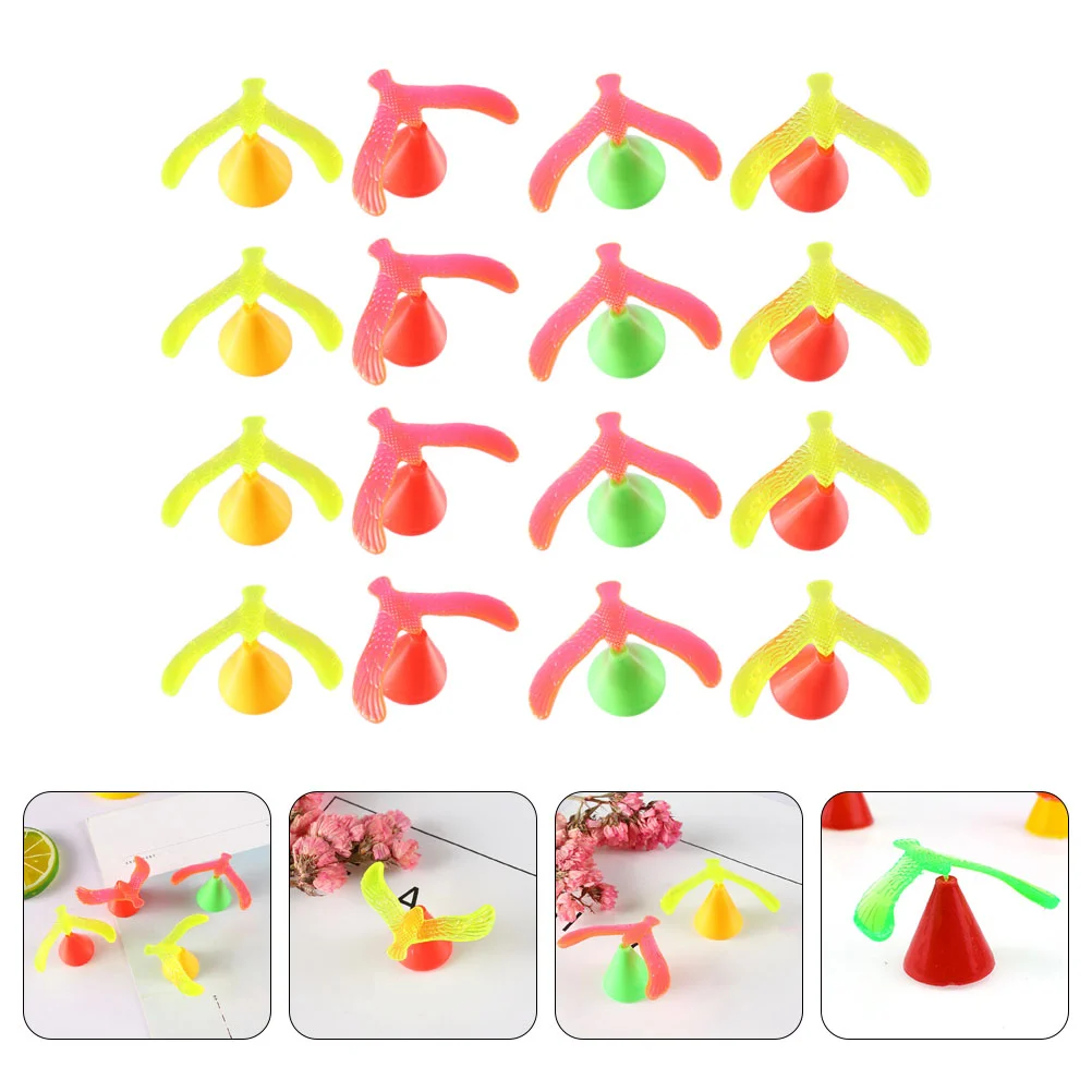 

40 Pcs Balanced Eagle Flying Toys Early Educational Desk Plaything Plastic Physics Child