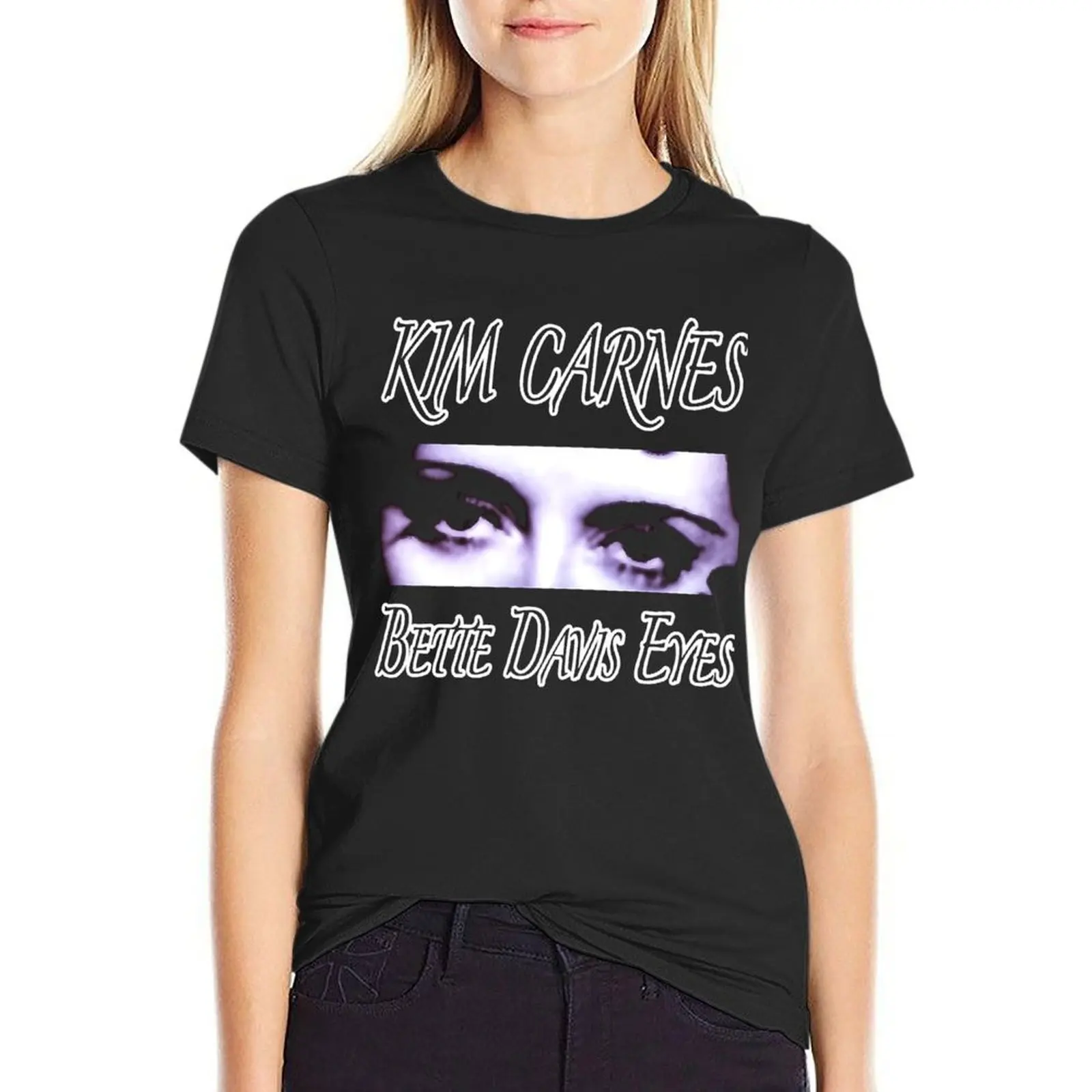 Gift Men Kim Singer Carnes Songwriter Awesome Movie Fan T-Shirt quick drying funnys female t-shirts for Women cotton