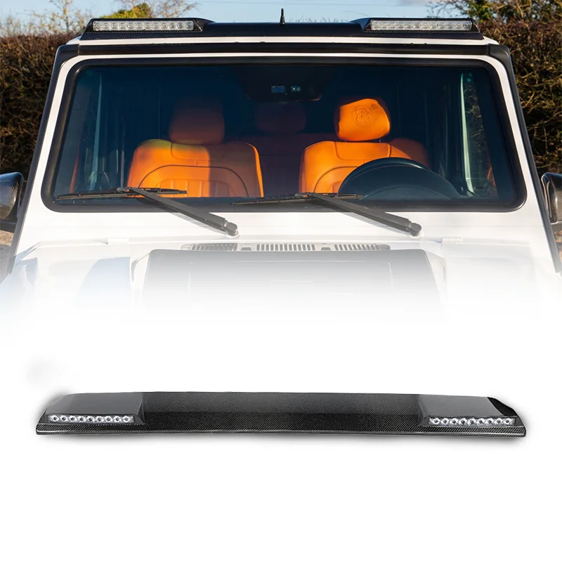 

New High Quality Wet Carbon Fiber Top Light for Benz G W463 G63 04-18