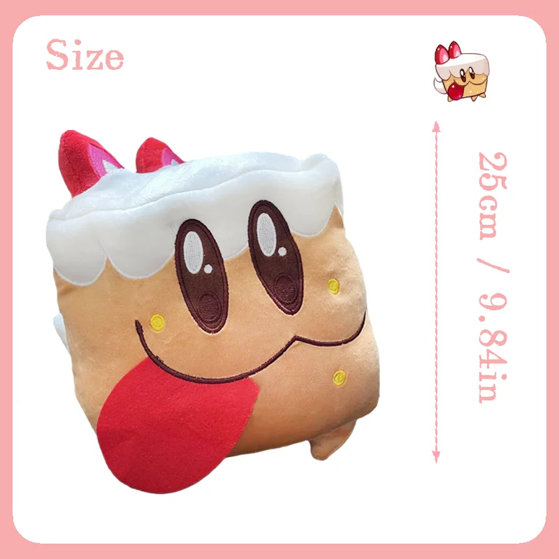 Cookie Run Kingdom Strawberry Cake Dog Plush Toy Soft Stuffed Animal Cute Dog  Kids Sleeping Pillow Christmas Kids Birthday Gif