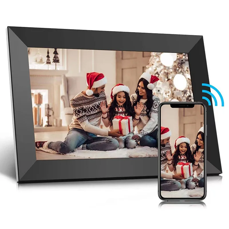 

Customized. Custom 10.1inch-border Cloud WiFi Digital Photo Frame 16G Frameo Photo Album