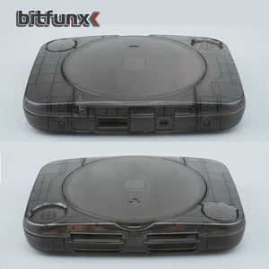 Bitfunx-Game Controller استبدال قذيفة ، حافظة شفافة ، غطاء مبيت لبلاي ستيشن ، PS One ، PSOne ، جميع الإصدارات أفضل 10 مبيعات PS1 Housing - No1
