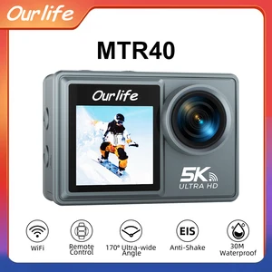 OurLife MTR40 5K Cámara de acción 2.0 10 Mejores profesionales de Camara de ventas - №1