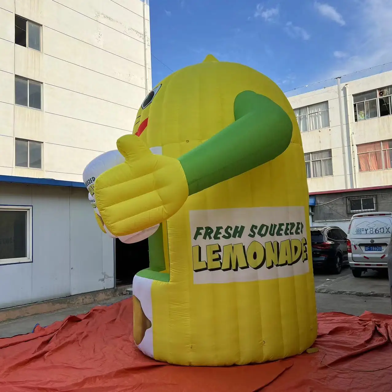 Nadmuchiwane lemoniady stoisko namiot targi licznik sprzedaży Lemon Drink Stand Kiosk stoisko reklamowe na imprezy promocyjne