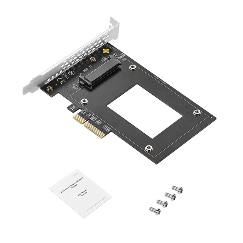 Adaptador F3MA U.2 para PCIe Riser PCI Express X4/X8/X16 para U.2 NVMe SSD Converter Card