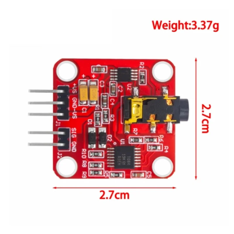 Датчик мышечного сигнала для Arduino, датчик Emg, контроллер обнаружения мышечной активности, Совет по развитию для дисплея