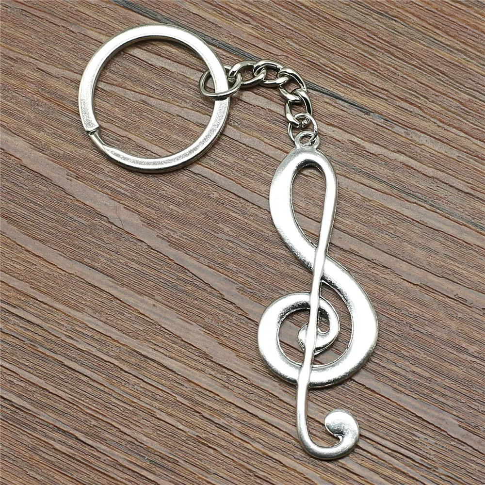 Guitar Keychain Accessory Keys Musical Instrument Funny Car Keychain DIY Handmade Jewelry Key Chains Holder Souvenir For Girls