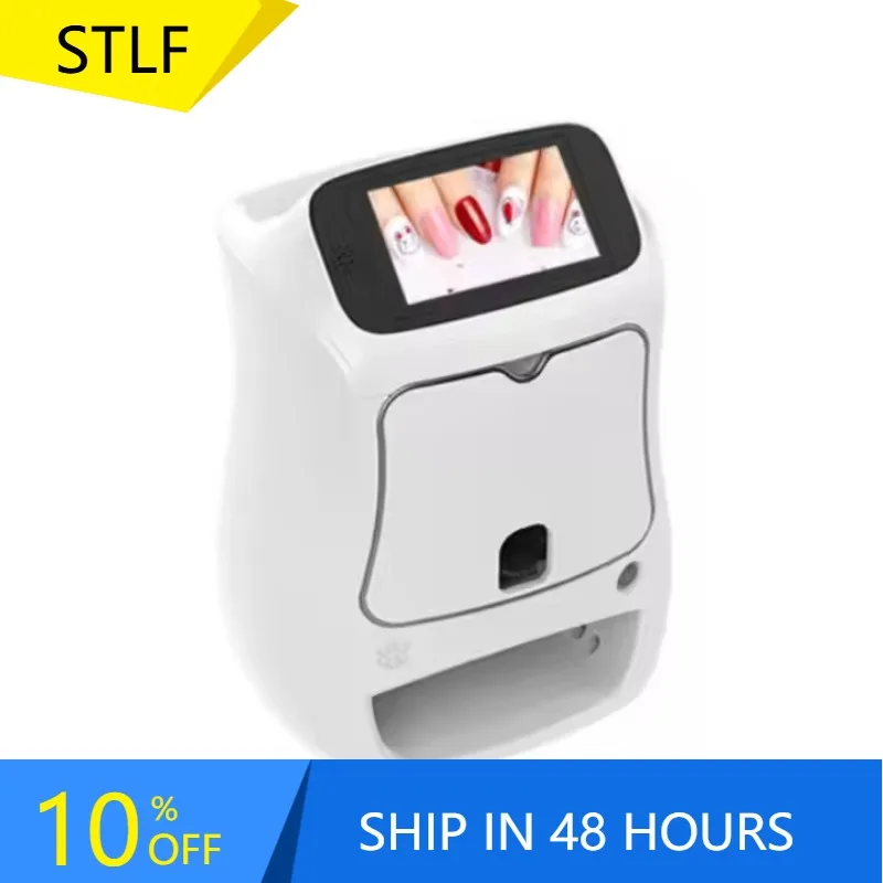STLF2025 Nuovo Design 3D Stampante Smart Nail Art Adesivi Professionali Disegni FAI DA TE Stampante Nail Art Pittura Mini Macchina Automatica