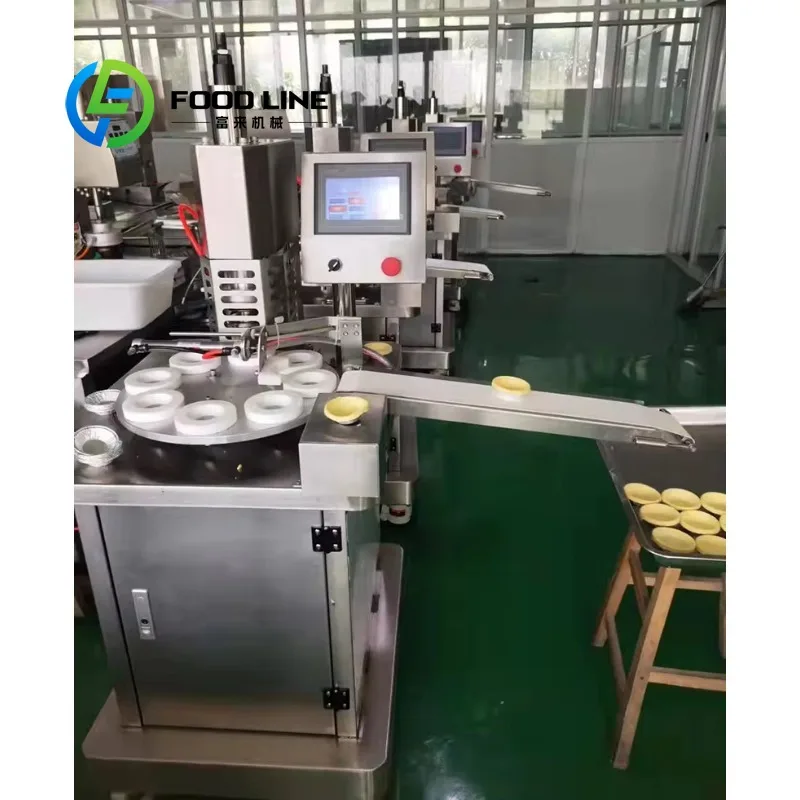 Customized Stainless Steel Egg Tart Base Forming Machine Professional Commercial Tart Pie Making Equipment For Bakery Shop