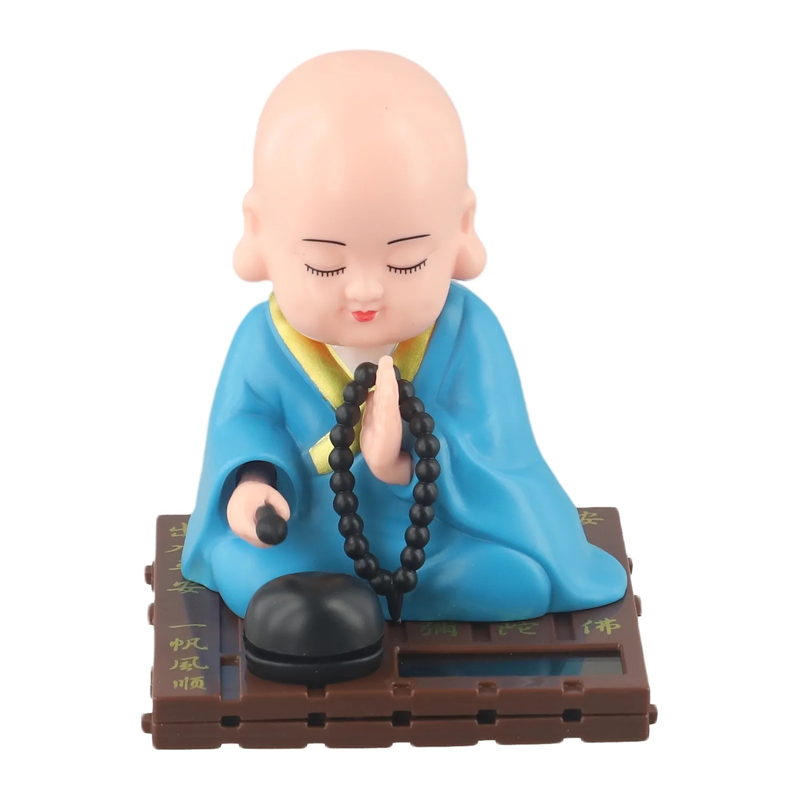 1pcs Solar Powered Bobble Shaking Head Monk Ornaments Toy Buddhist Monk Figurines Statues Car Xxxxxxxxxxxxxxxxxxxxxxxxxxxxxxxxxx