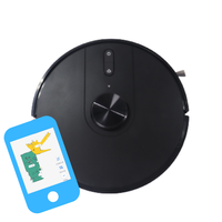 Robot Vacuum Cleaner Wet And Dry Station With App Control