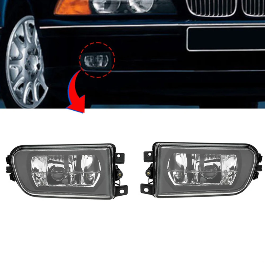 Luces antiniebla de 12V para coche Z3, faros de izquierda y derecha, 1997-2001, 63178360575, 63178360576, ABS + LED para E39