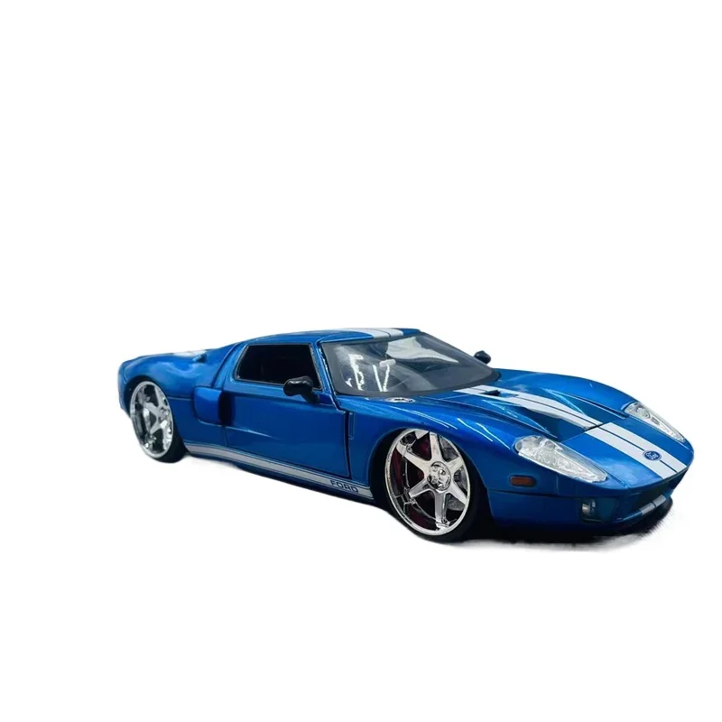 Jada 1 24 Alloy Model Fast & Furious Ford GT Supercar Metal model new box set for a gift collection for children