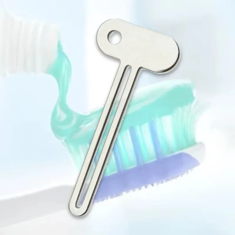 1/3/5Pcs Edelstahl Zahnpasta Tube Squeezer Metall Schlüssel Zahnpasta Squeezer für Badezimmer Haar Farbstoff Kosmetische rohre Squeezer – Detail 8